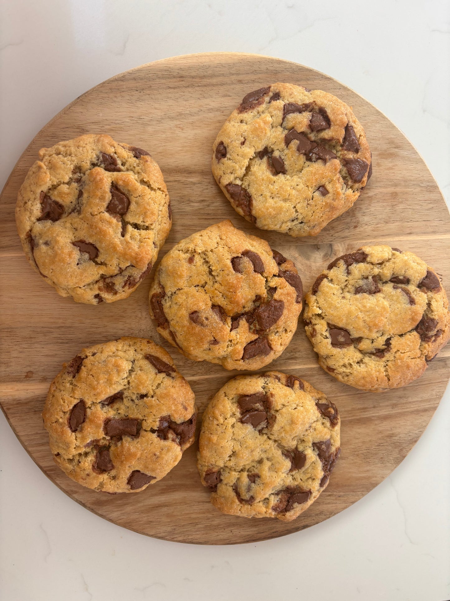 Party Size Choc Chip Cookies x 6