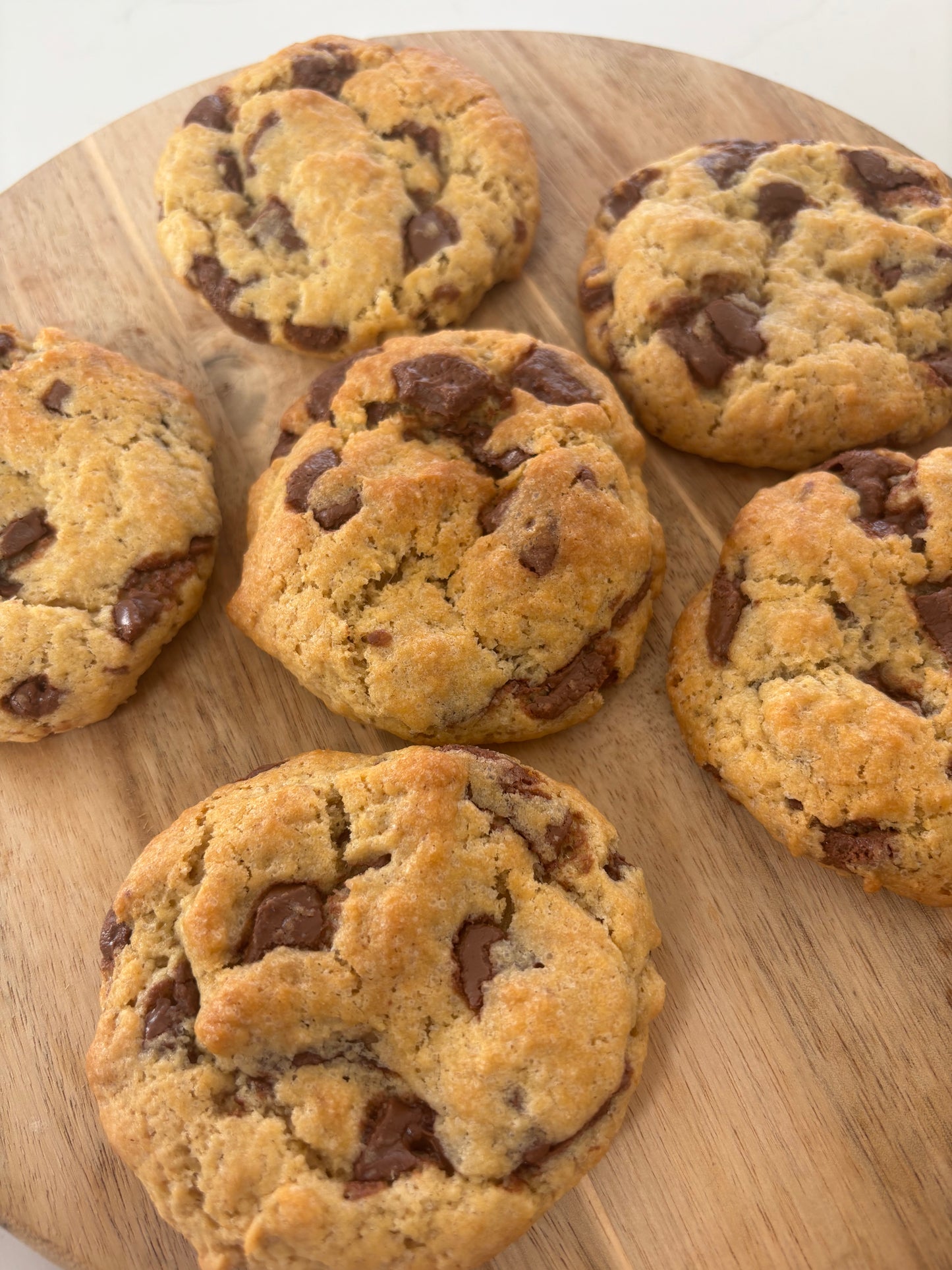 Party Size Choc Chip Cookies x 6